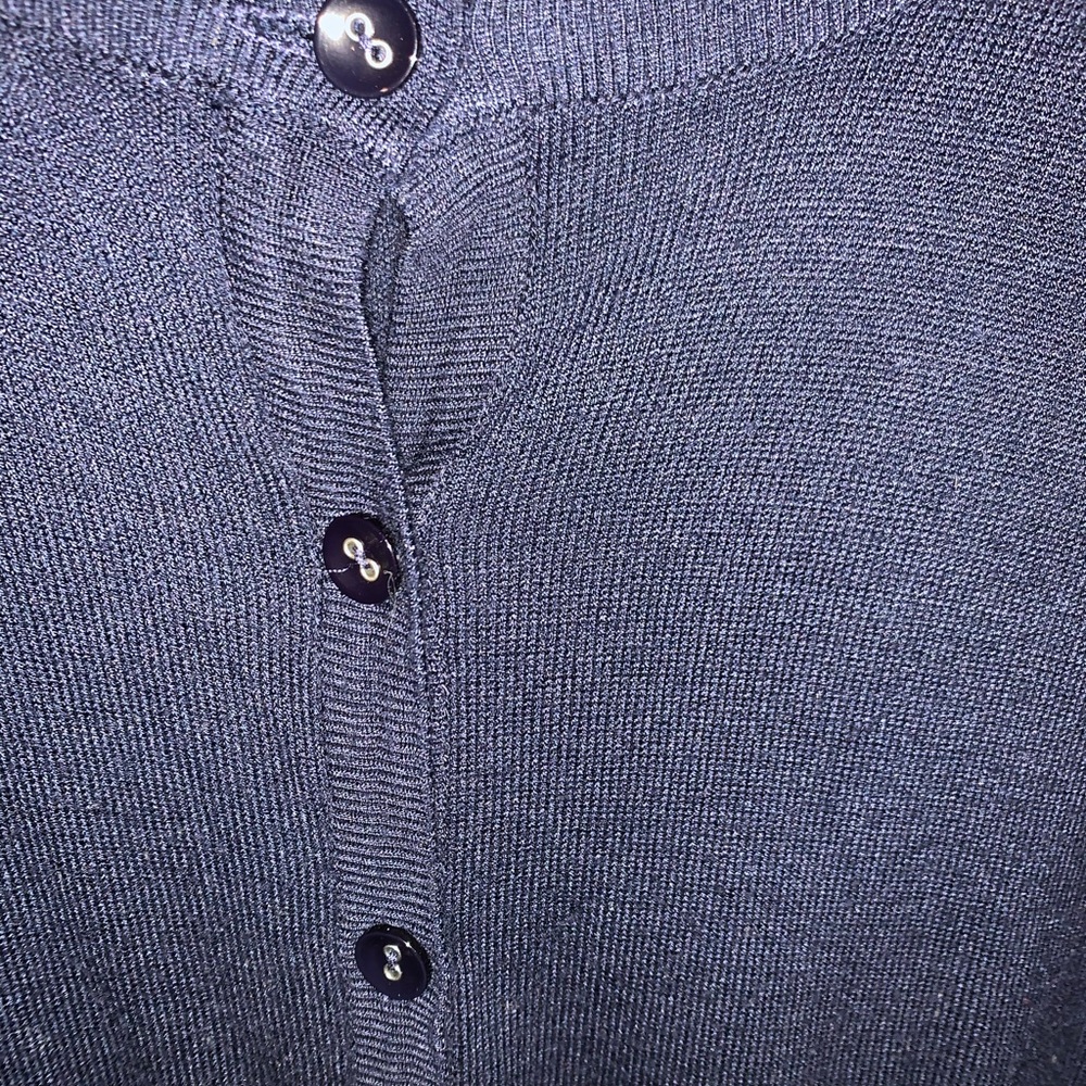 ✨Navy Blue Cardigan✨ - Picture 3 of 5